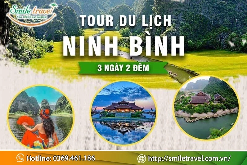 Cánh đồng lúa chín vàng ở Tam Cốc