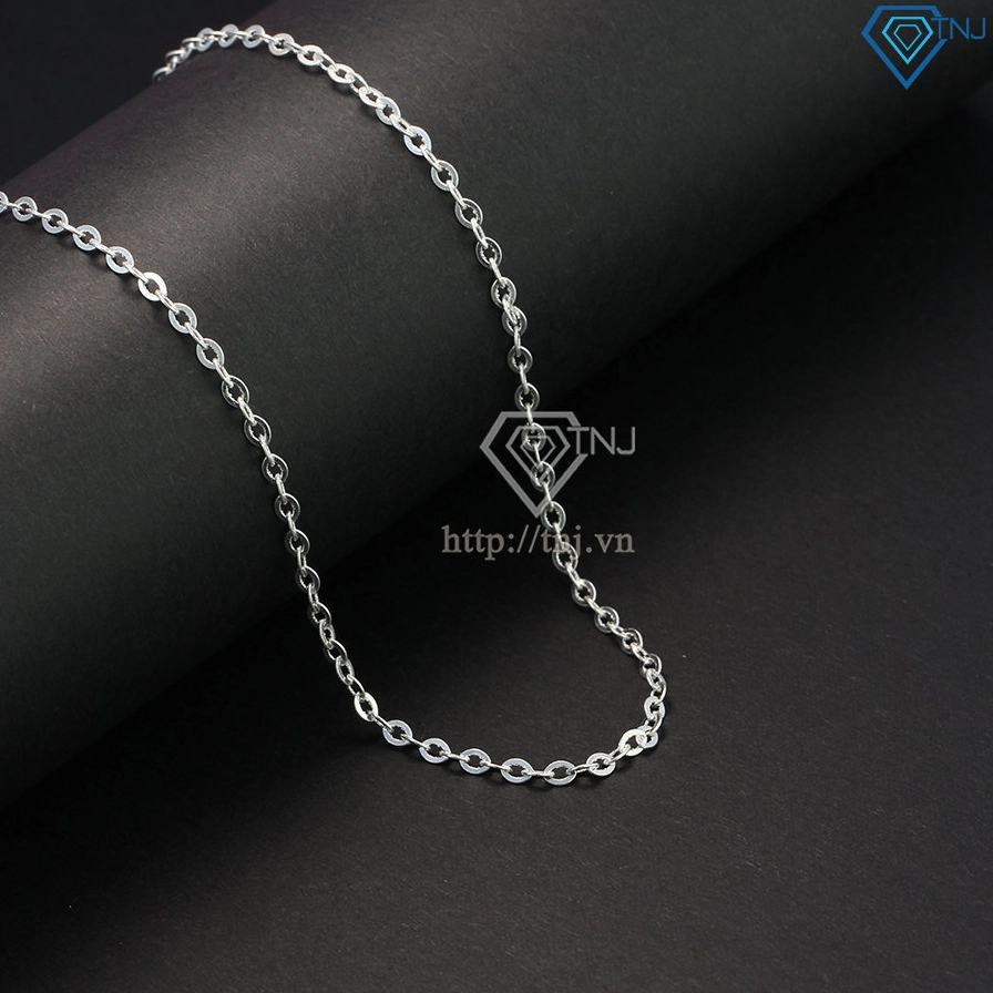 Chi tiết dây chuyền bạc 1 chỉ