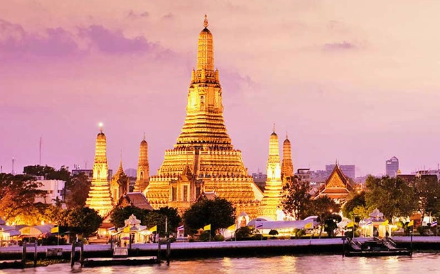 Chùa Wat Arun - Biểu tượng của Thái Lan