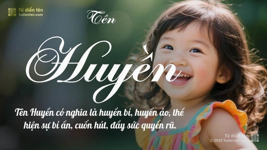 Cô gái dịu dàng với tên Huyền