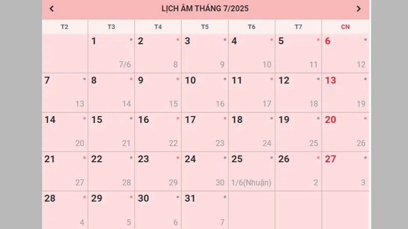 Tải Lịch Âm Dương Về Điện Thoại Miễn Phí 2026: Hướng Dẫn Chi Tiết Giao diện ứng dụng lịch âm dương trên điện thoại