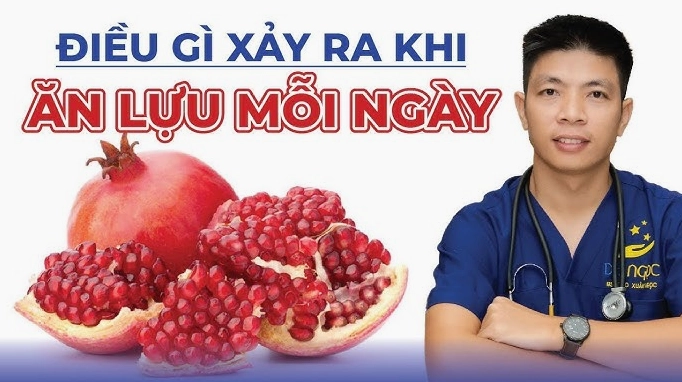 Hạt lựu đỏ mọng nước