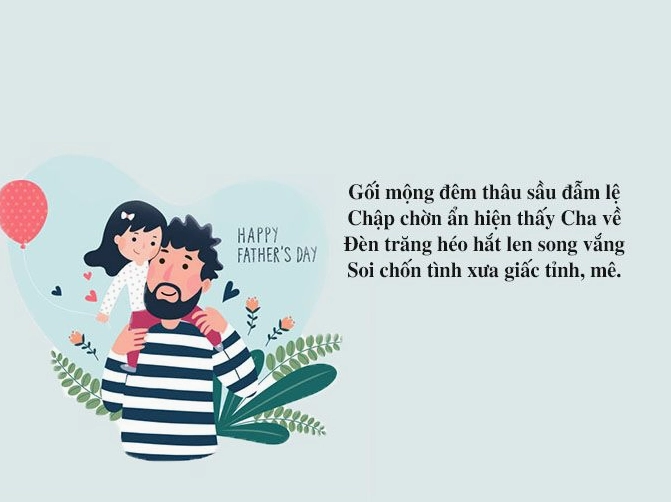 Hình ảnh cha và con trai trên cánh đồng