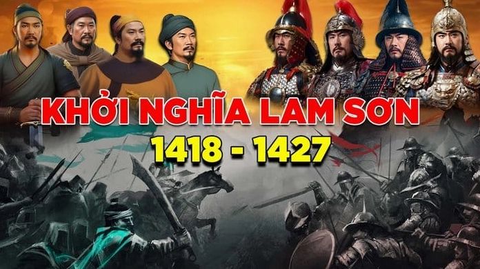 Hình ảnh minh họa cuộc khởi nghĩa Lam Sơn