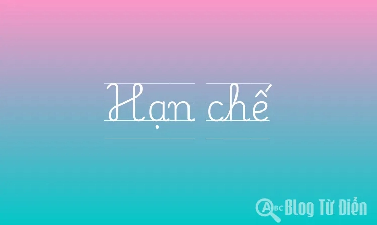 Hình ảnh minh họa khái niệm hạn chế