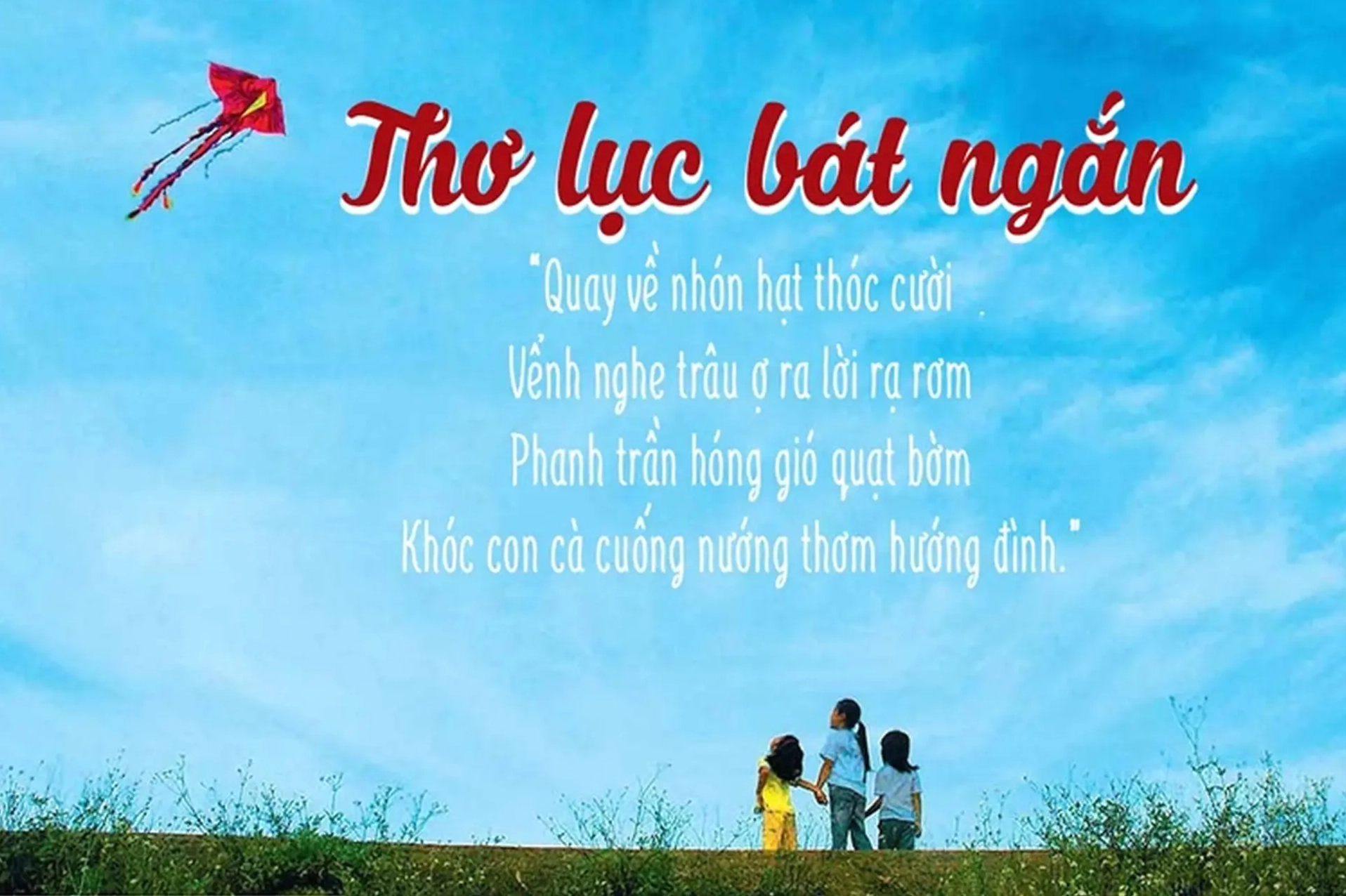Hình ảnh minh họa sự giao thoa giữa thơ Lục Bát và âm nhạc