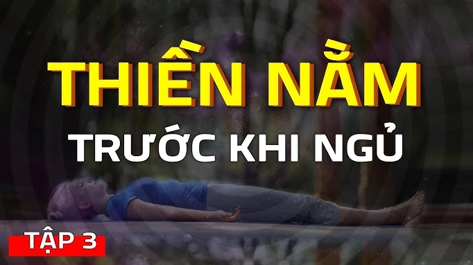 Hình ảnh minh họa thiền nằm với không gian yên tĩnh