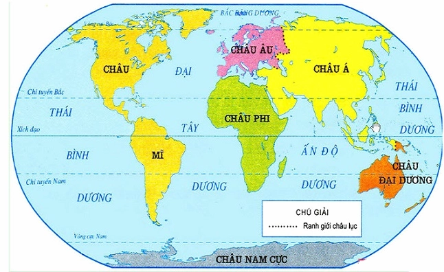 Hoàng hôn trên biển ở Châu Đại Dương