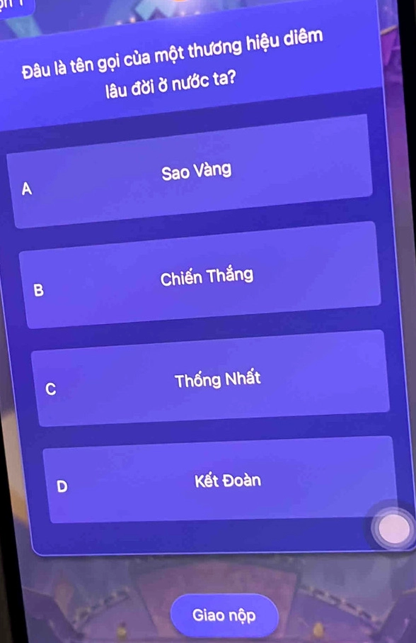 Hộp diêm Thống Nhất hiện đại