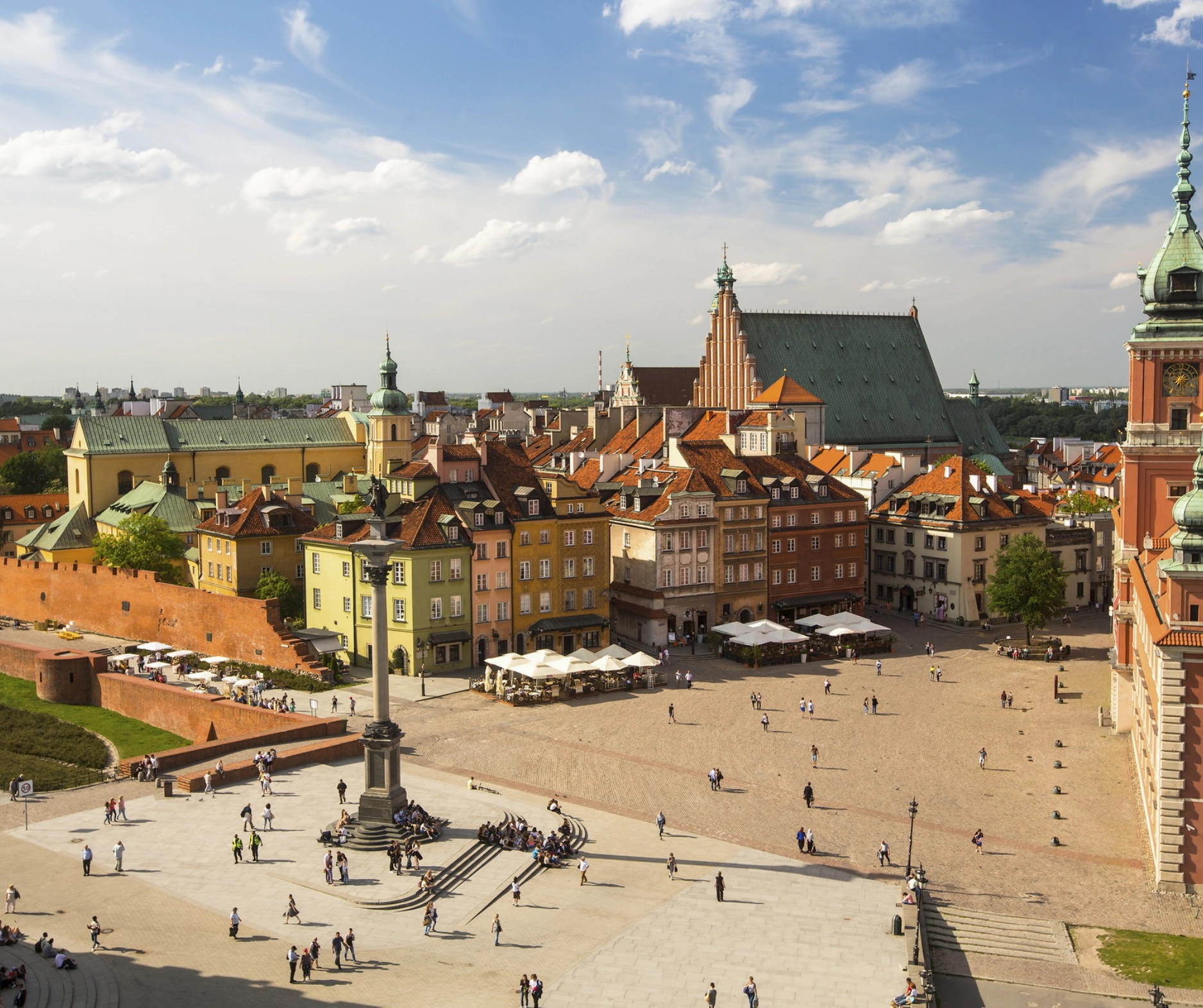 Khu phố hiện đại tại Warsaw