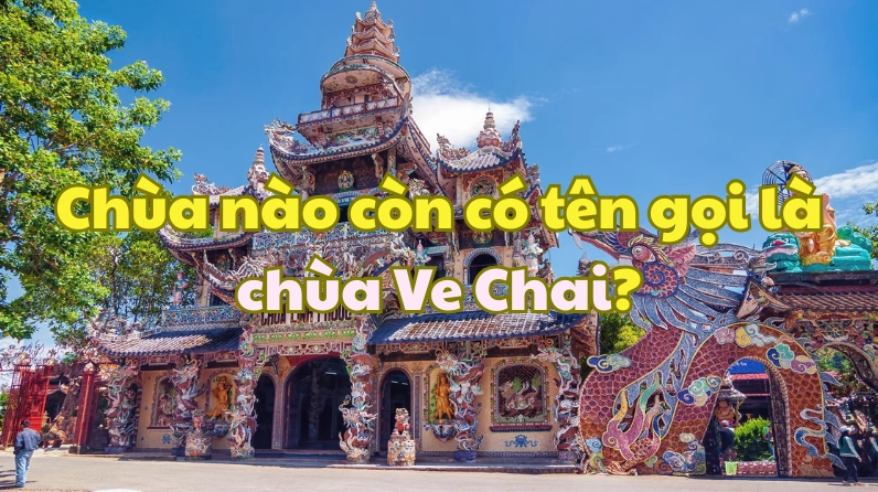 Kiến trúc khảm sành sứ tại Chùa Linh Phước