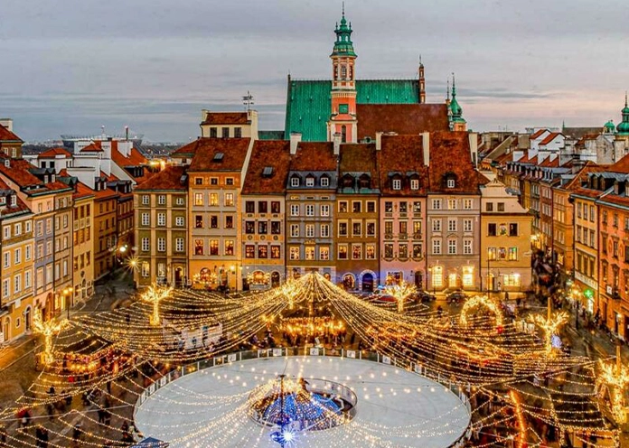 Kiến trúc khu phố cổ Warsaw