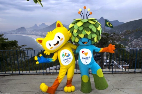 Linh vật Olympic 2016: Mang hình ảnh con vật gì và ý nghĩa? Linh vật Olympic Rio 2016 - Vinicius và Tom