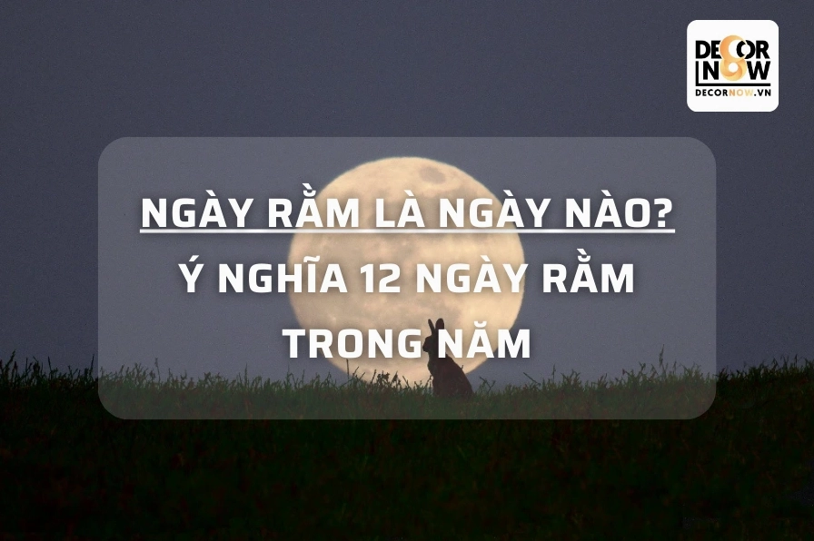 Mâm cỗ cúng rằm đầy đủ