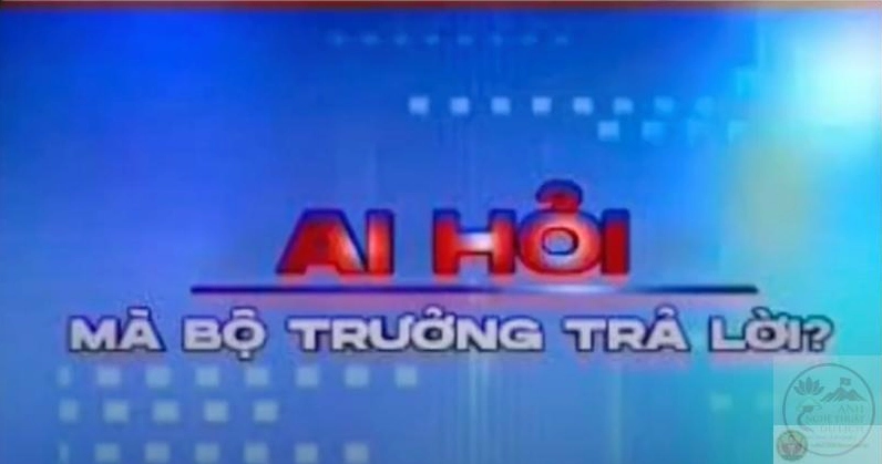 Meme về câu nói 'ai hỏi mà bộ trưởng trả lời' phổ biến trên mạng xã hội