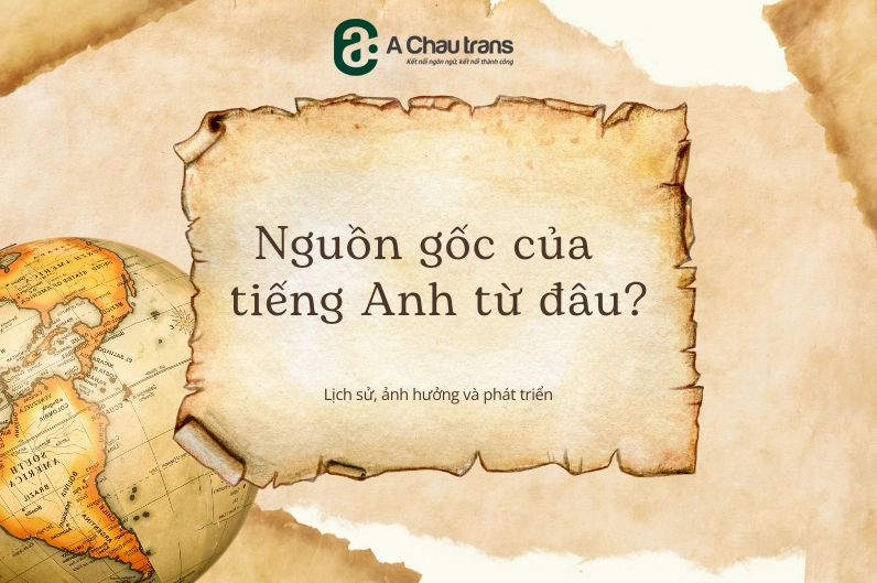 Nguồn gốc của tiếng Anh
