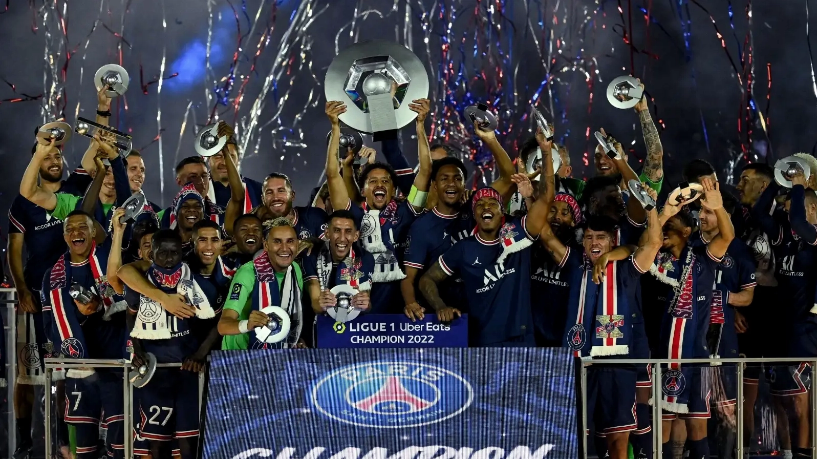 Đội bóng nào vô địch Ligue 1 mùa giải 2021-2022? Phân tích chi tiết! Đội hình mạnh mẽ của PSG mùa giải 2021-2022