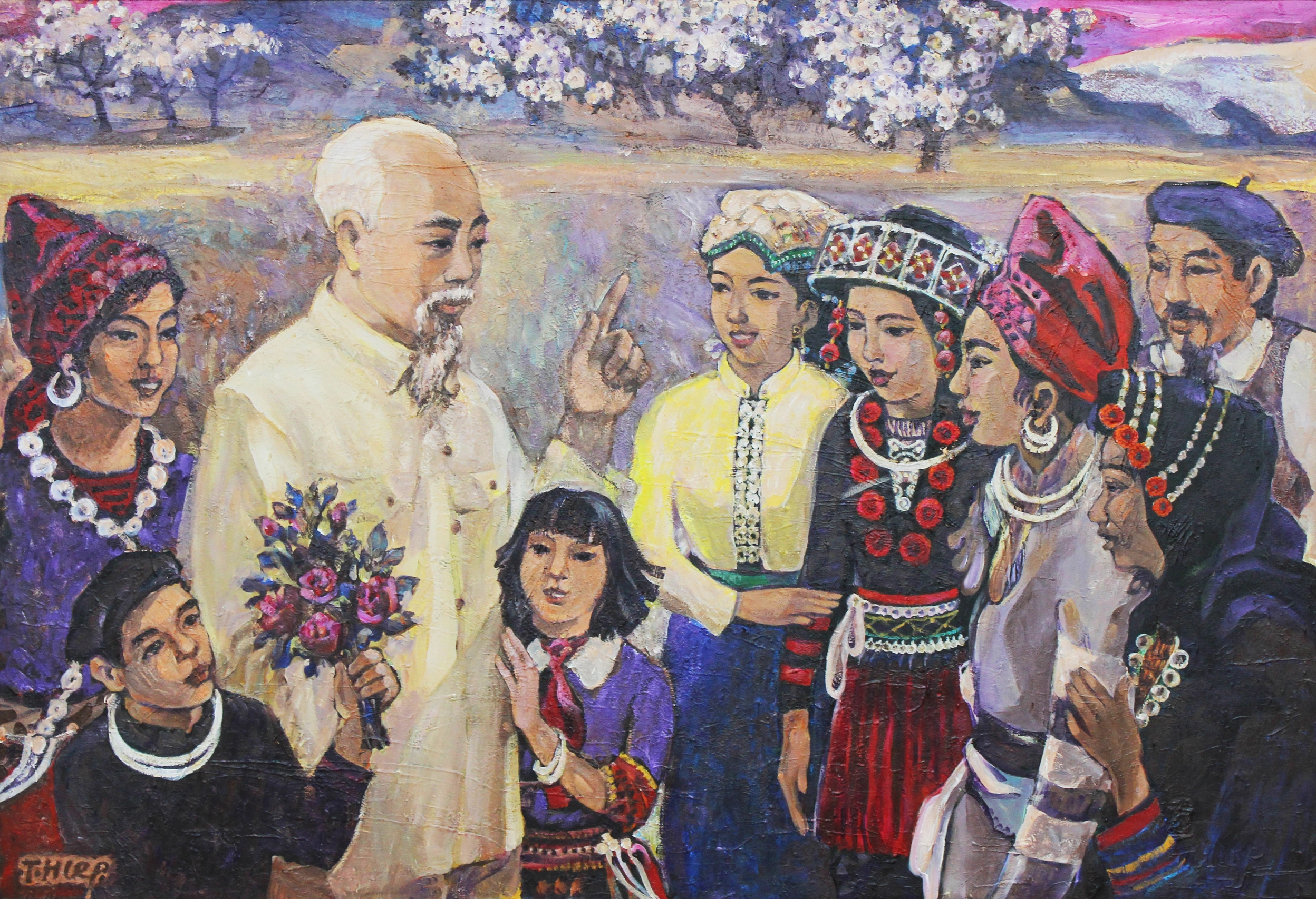 Dân tộc nào lấy họ Bác Hồ làm họ chung? Đồng bào dân tộc thiểu số trong ngày hội
