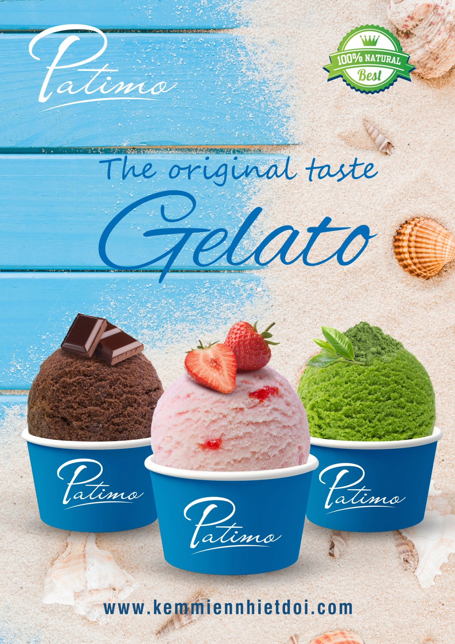 Quầy kem gelato