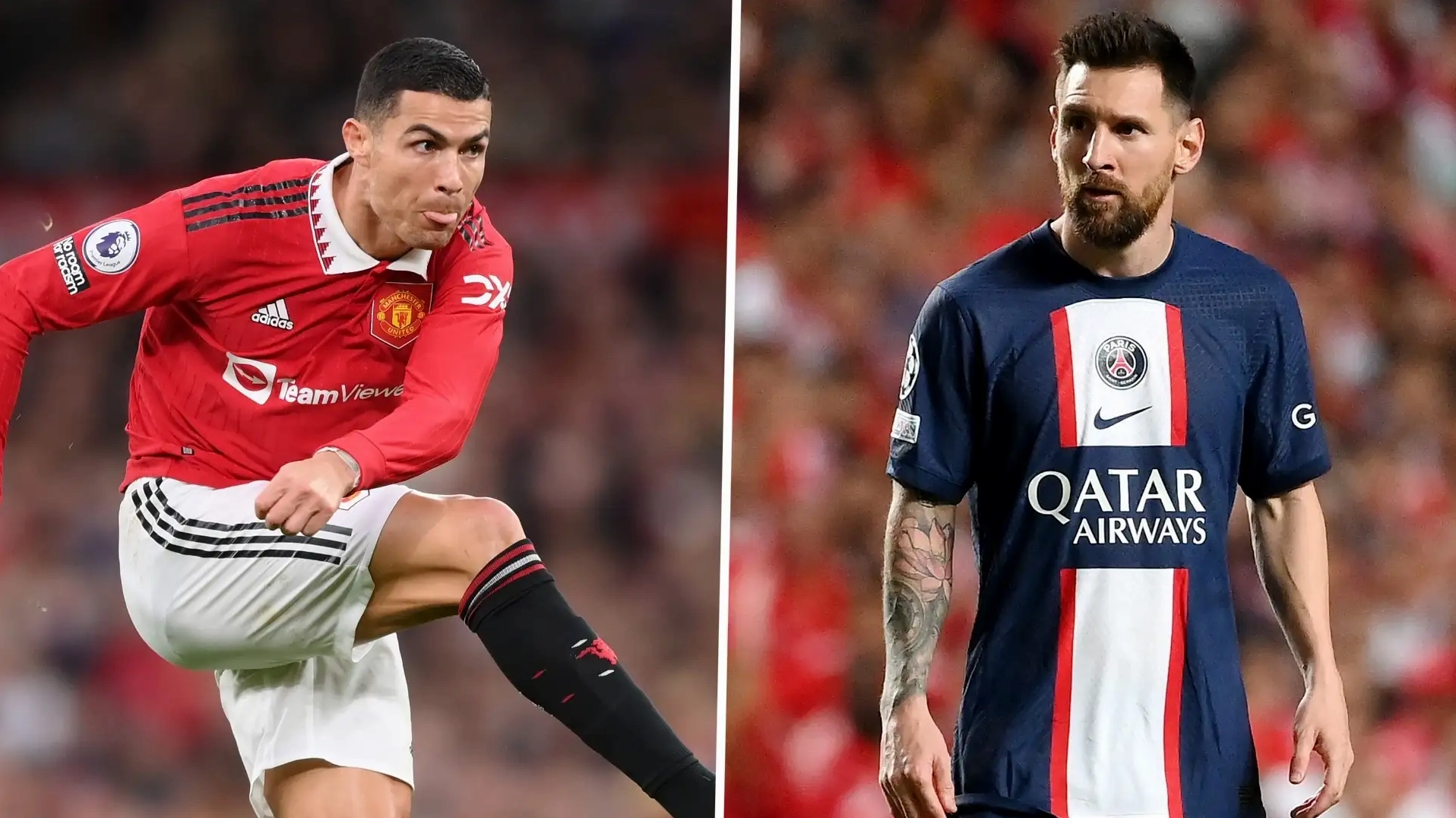 Ronaldo và Messi đối đầu nhau
