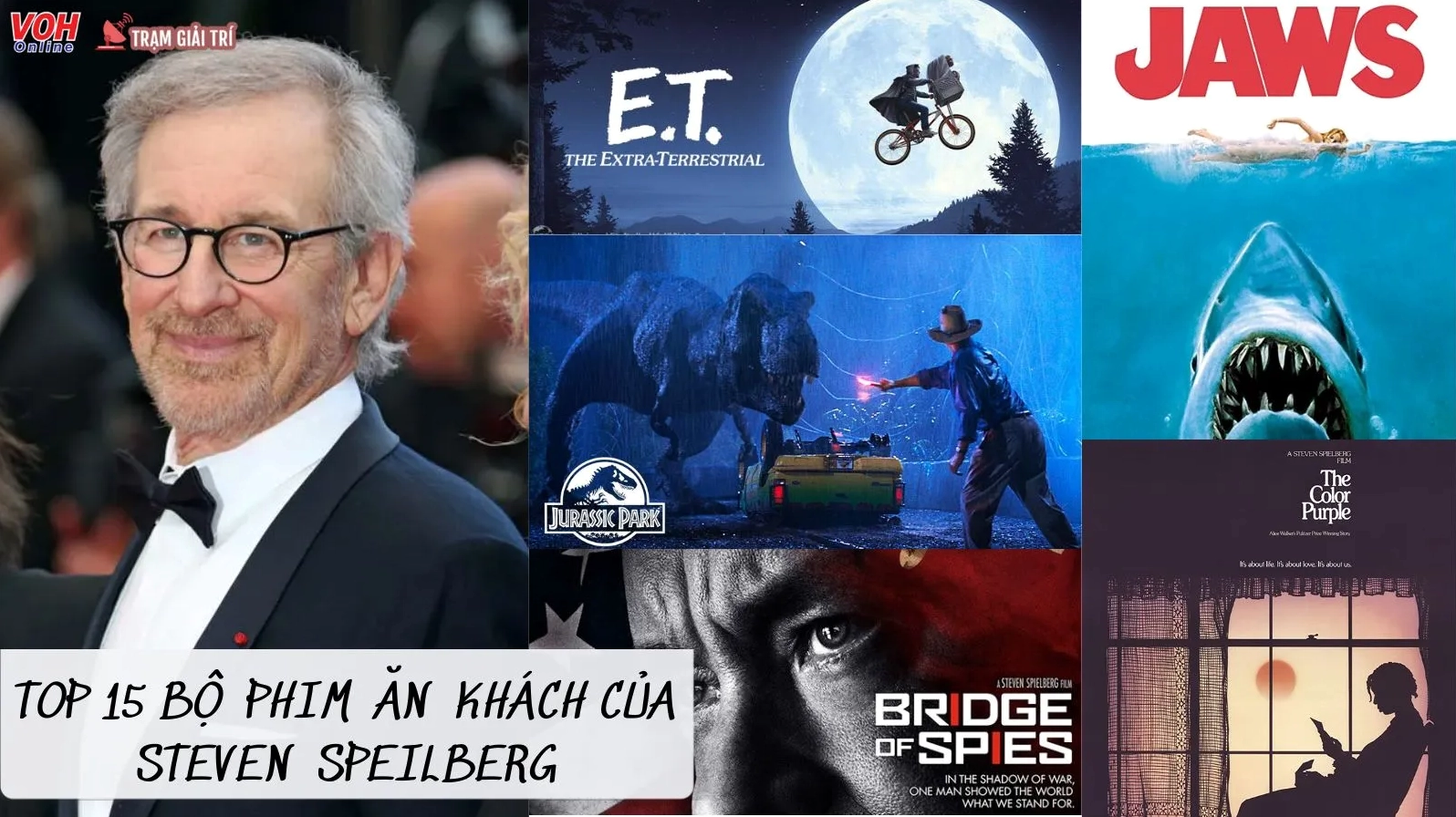 Steven Spielberg chỉ đạo diễn xuất