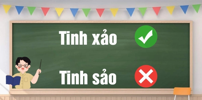 Sự nhầm lẫn từ ngữ trong tiếng Việt