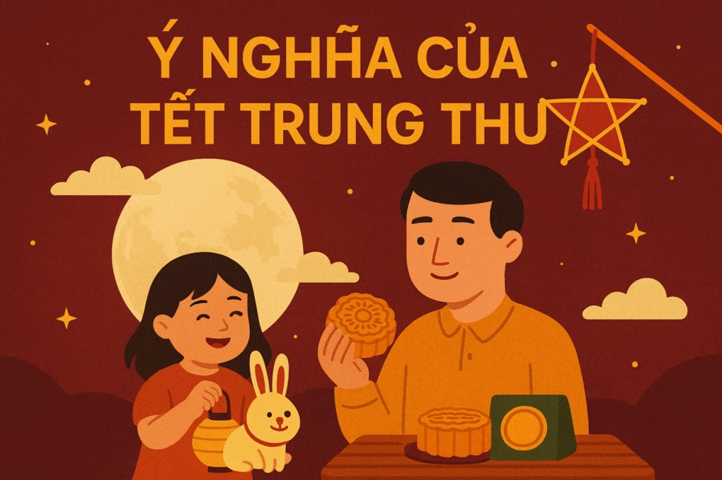 Trẻ em vui chơi với đèn lồng Trung Thu