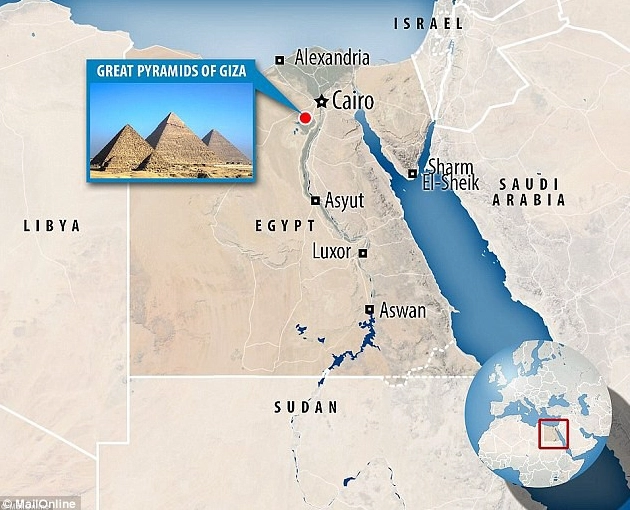 Kim Tự Tháp Giza Nằm Ở Quốc Gia Nào? Hé Lộ Bí Ẩn Ai Cập Tượng Nhân Sư uy nghi tại Giza