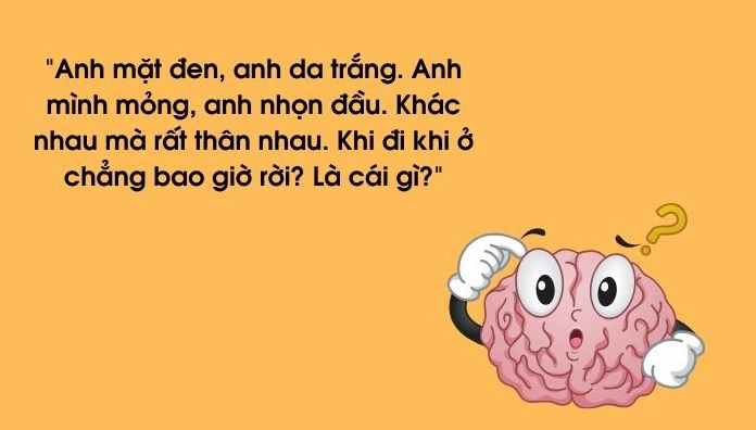 Tuyển tập các câu hỏi câu đố mẹo thông minh