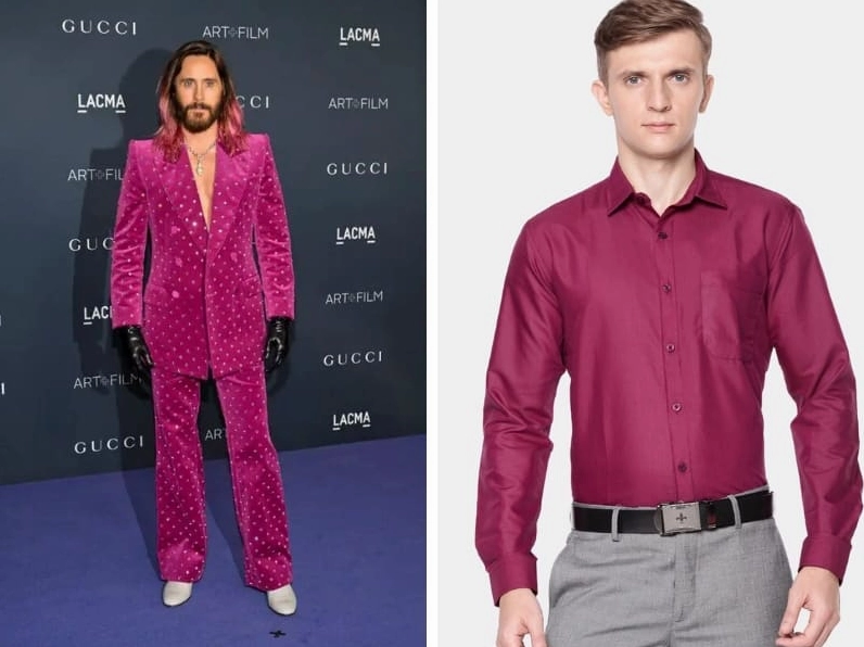 Ứng dụng màu magenta trong thời trang