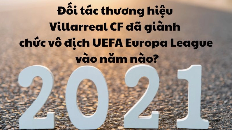 Villarreal CF ăn mừng chức vô địch Europa League